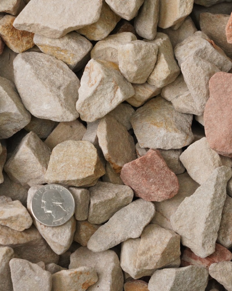 1 1/2" Roman Crushed Stone