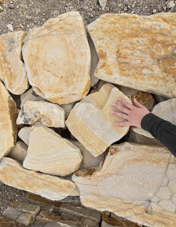 2" Roman Tumbled Flagstone