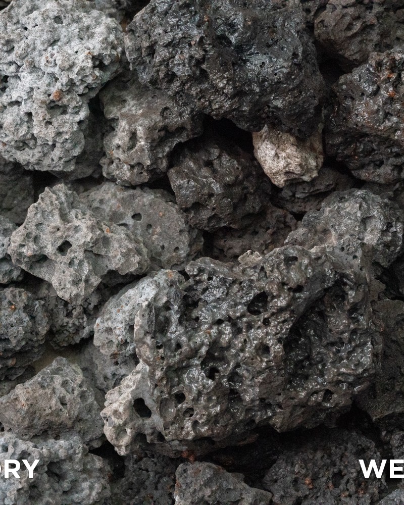 3-8" Gray Slag Cobble