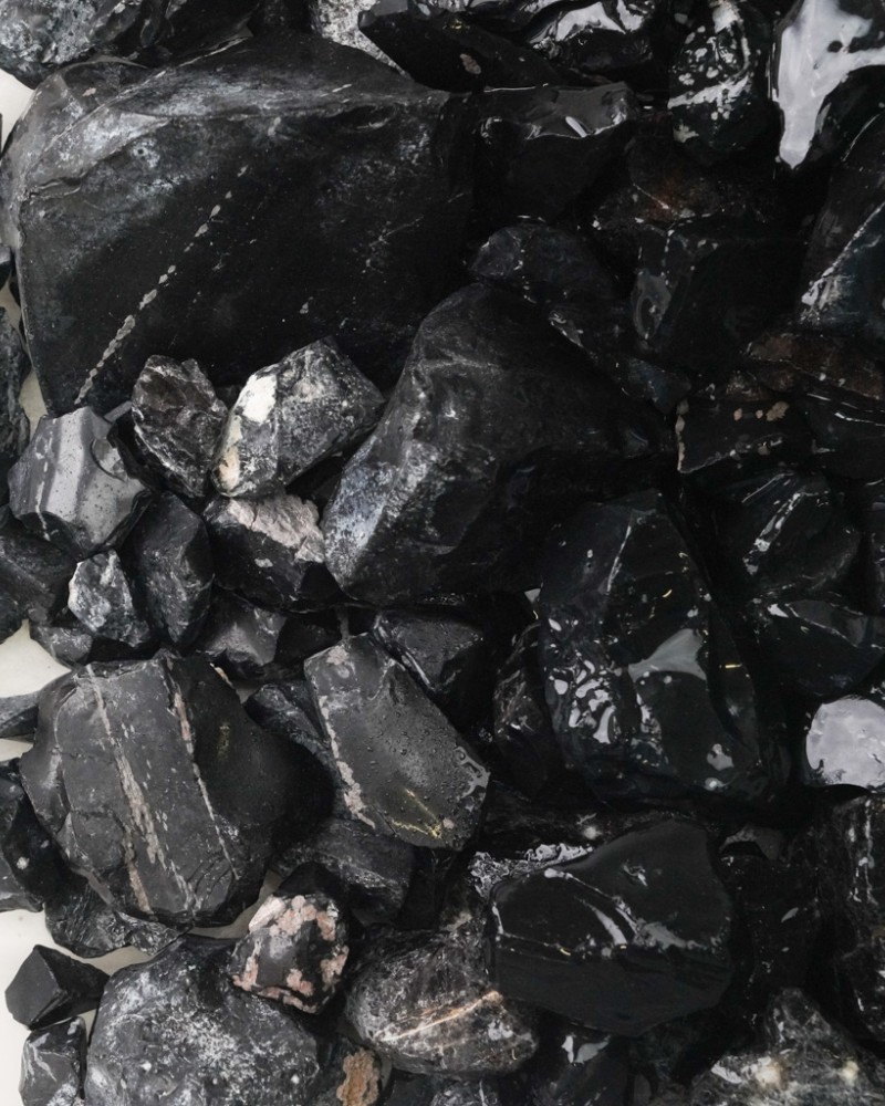 1 1/2" Black Obsidian