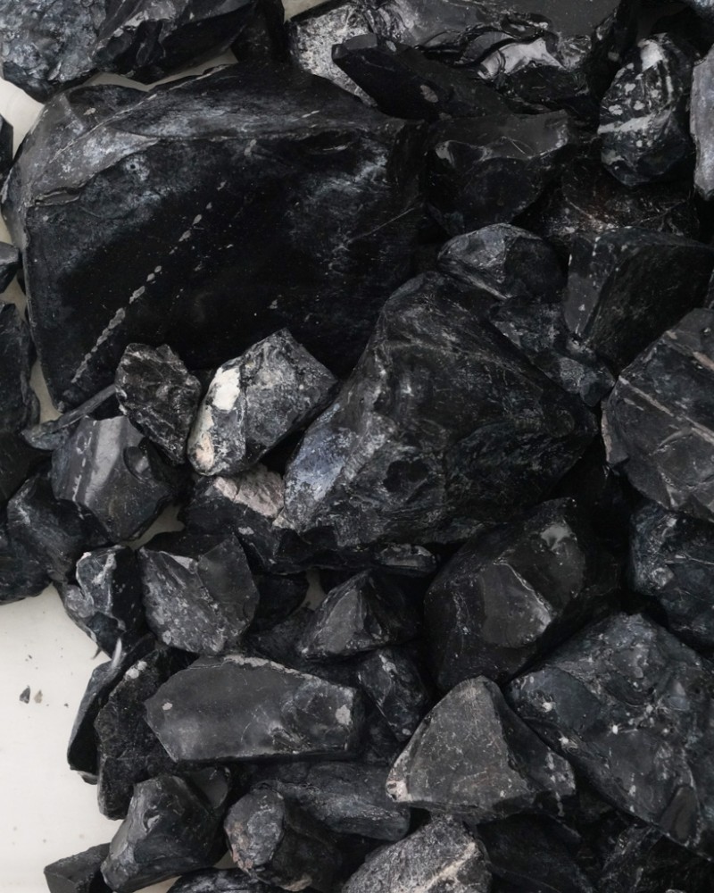 1 1/2" Black Obsidian
