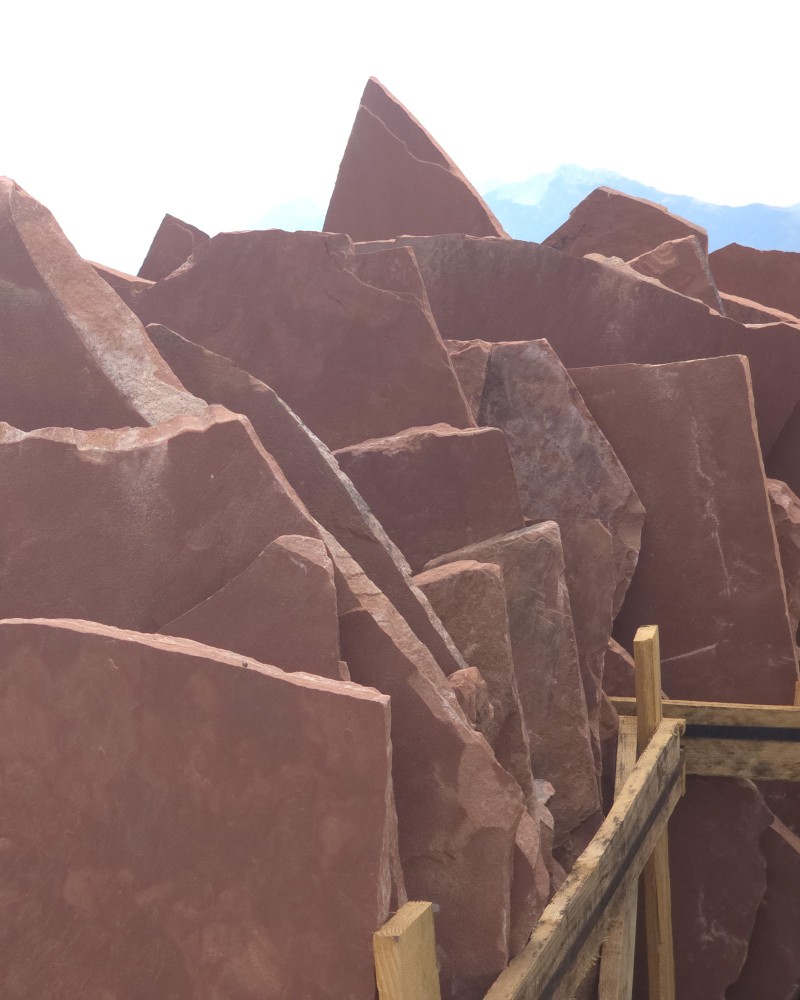 Red Cliff Flagstone - Supers 1-2"