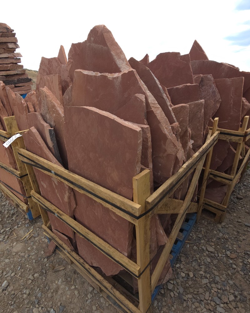 Red Cliff Flagstone - Supers 1-2"