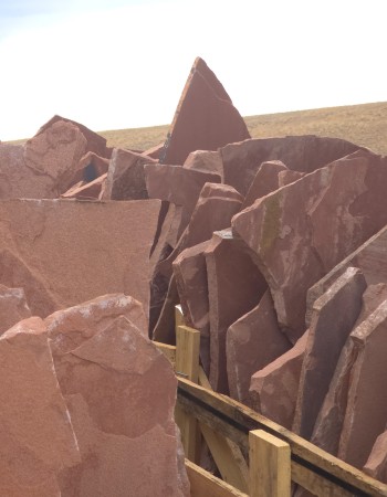 Red Cliff Flagstone - Supers 1-2"