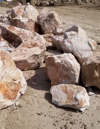 Frozen Yogurt Boulders